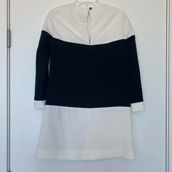 NEW Kate Spade Delray B&W Dress 0 - Picture 4 of 8